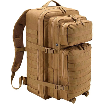 Тактический военный рюкзак Brandit US Cooper 65л, армейский рюкзак, койот