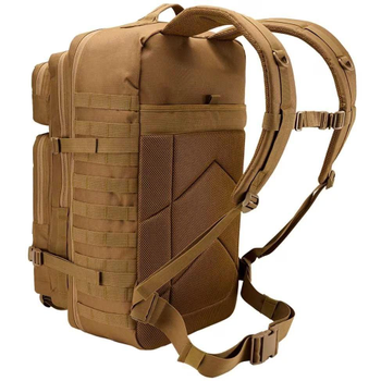 Тактичний військовий рюкзак Brandit US Cooper 65 л, армійський рюкзак, койот