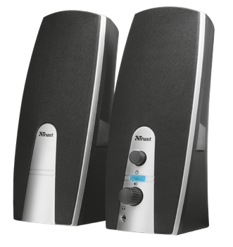 Колонки 2.0 Trust MiLa, Black, 5W, працює від USB, роз'єм для підключення навушників (16697) (пошкоджено упаковку)