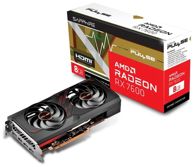 Видеокарта Sapphire Radeon RX 7600 PULSE (11324-01-20G)