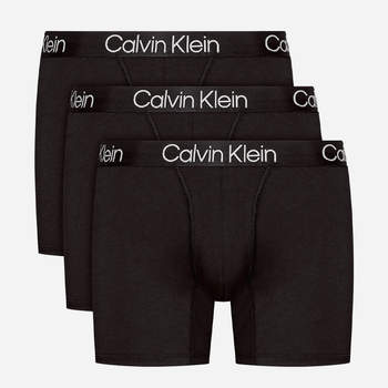 Набір трусів шорти Calvin Klein Underwear 000NB2971A-7V1 M 3 шт Чорний (8719854639244)