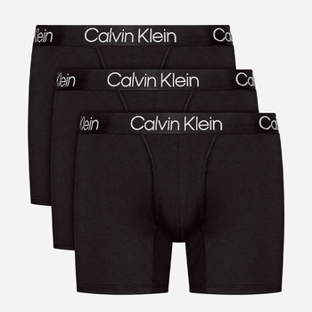 Набір трусів шорти Calvin Klein Underwear 000NB2971A-7V1 XL 3 шт Чорний (8719854639299)