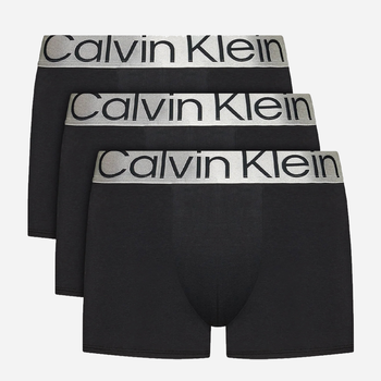 Набір трусів шорти Calvin Klein Underwear 000NB3130A-7V1 M 3 шт Чорний (8719855387236)