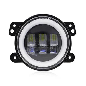 Противотуманные LED фары Cyclone FOG-04 45W+DRL 4" 5000K