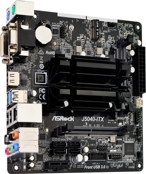 Płyta główna ASRock J5040-ITX (Intel J5040, SoC, PCI-Ex)