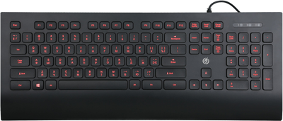 Клавіатура Piko KX6 USB Чорна УКР (KX6BK) 251097