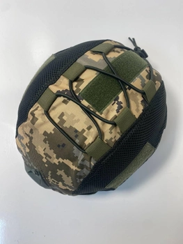 Защитный кавер чехол для шлема FAST в универсальном размере L-XL. Цвет: пиксель