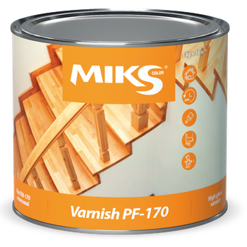 Лак ПФ-170 захистний TM "Мікs color" 2.2 кг