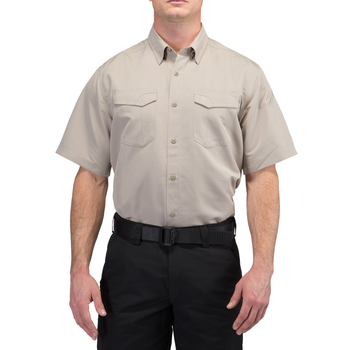 Сорочка тактична 5.11 Tactical Fast-Tac Short Sleeve Shirt Khaki S (71373-055)