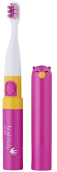 Електрична дорожня зубна щітка Brush-Baby Go KIDZ NIEBIESK Рожева