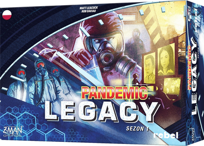 Настільна гра Rebel Pandemic Legacy: Сезон 1 (5908445421358)