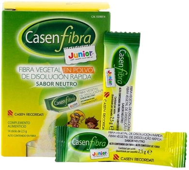 Suplement diety Casen Fleet Casenfibra Junior Fiber 14 x 2.5 g (8470001559074)