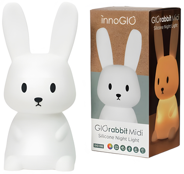 Lampka nocna silikonowa Innogio Rabbit Midi GIO-136 (5904405021156)