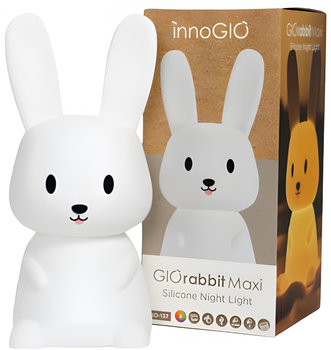 Нічник силіконовий Innogio Rabbit Maxi GIO-137 (5904405021163)