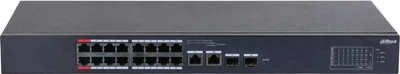 Коммутатор Dahua 16-портовый управляемый с PoE DH-CS4218-16ET-190