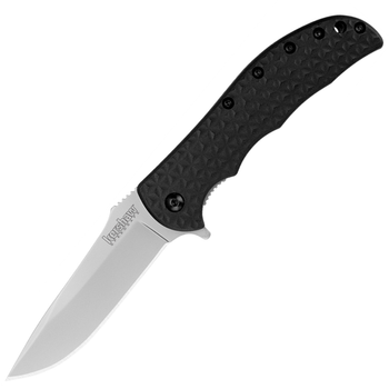 Нож складной Kershaw Volt II (длина: 177мм, лезвие: 79мм), черный, (ржавчина)