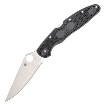 Нож складной Spyderco Police 4 (длина: 253 мм, лезвие: 112 мм), FRN, черный