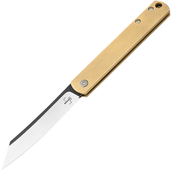 Нож складной Boker Plus Zenshin 42 Brass (длина: 170мм, лезвие: 75мм)