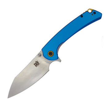 Нож складной Skif Jock SW, aluminium (длина: 218 мм, лезвие: 95 мм), синий