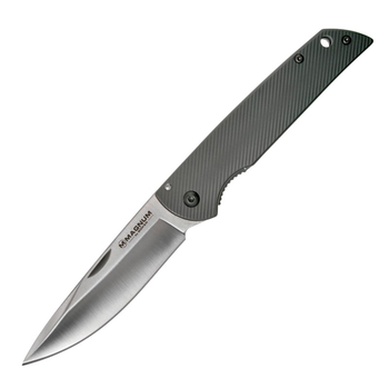 Нож складной Boker Magnum Eternal Classic (длина 205 мм, лезвие 95 мм), серый