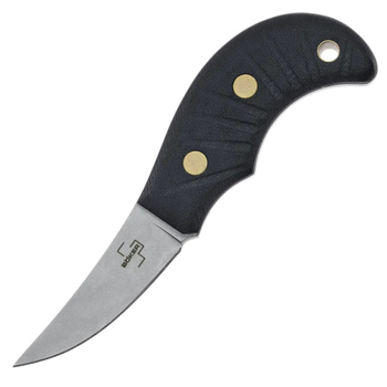 Нож фиксированный Boker Plus Shrimp (длина 135 мм, лезвие 60 мм), черный