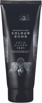 Balsam tonujący do włosów IdHair Colour Bomb Cold Silver 1001 200 ml (5704699876407)