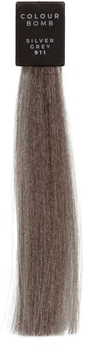 Тонуючий бальзам для волосся IdHair Colour Bomb Silver Grey 911 200 мл (5704699876391)