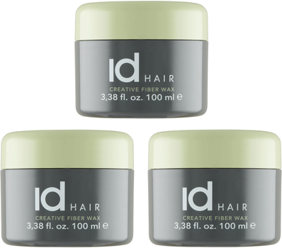 Wosk do włosów IdHair Creative Fiber Wax 3 x 100 ml (5704699875417)