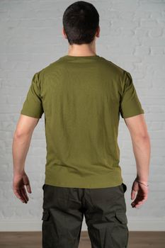 Військова футболка ХБ (бавовна) гіпоалергенна Олива (530) , L