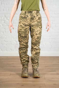 Жіночі тактичні штани ріп-стоп з кишенями літні tactical Піксель (667) , XL