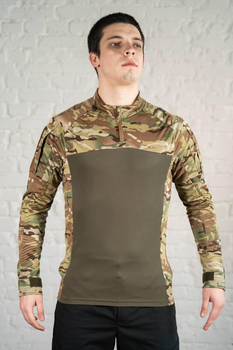 Армейский убакс с длинным рукавом CoolMax tactical Мультикам Олива (606) , XL