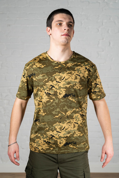 Армійська футболка CoolMax потовідвідна Піксель (529) , 2XL