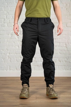 Тактические штаны рип-стоп износостойкие tactical летние Черные (545), 2XL