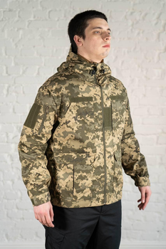 Куртка армійська Гірка з капюшоном tactical ріп-стоп Піксель (608) , XL