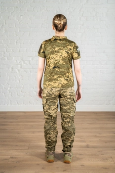 Женская форма армейская поло и брюки рип-стоп CoolMax standart Пиксель (639) , 2XL