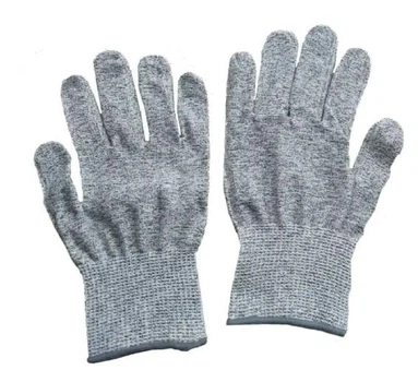 Защитные перчатки от порезов антипорез Cut resistant glove порезостойкие с защитой L