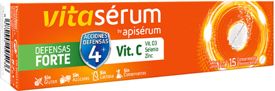 Вітамінно-мінеральний комплекс Vitaserum By Apiserum Defenses Forte 15 таблеток (8470002005136)