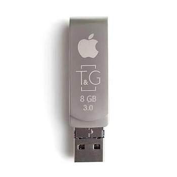 Флеш пам'ять 8Gb T&G 3.0 Metall 007 - Lightning+micro