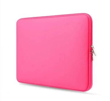 Чехол Папка для ноутбука Macbook Air 13" 33x24см Ярко Розовый