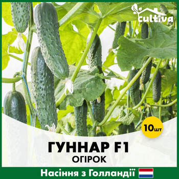 Огурец Гуннар F1, 10 шт