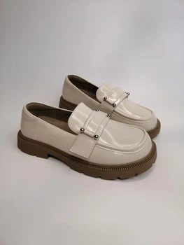 Туфли для девочки Apawwa 552 beige беж р. 35-21.7 см