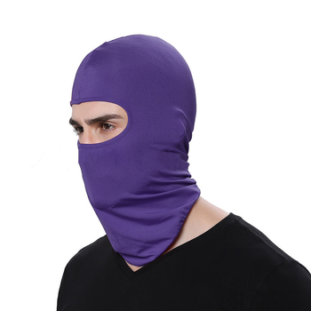 Вітрозахисна маска (балаклава) для особи і шиї Beanies Фіолетовий