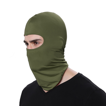 Вітрозахисна маска (балаклава) для особи і шиї Beanies Хакі