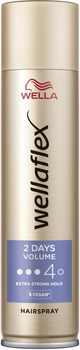 Лак для волос Wella Wellaflex 2 Days Volume 4 Extra Strong Hold 250 мл (4056800649884)