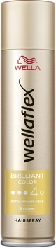 Лак для волосся Wella Wellaflex Brilliant Color 4 Extra Strong Hold 250 мл (4064666232393)