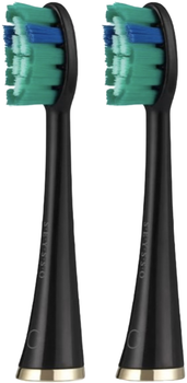 Насадки до електричної зубної щітки Seysso Gold Whitening Black (5905279935532)