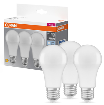 Набор светодиодных ламп OSRAM BASE A60 13 W 4000 K E27 3 шт. (4058075819559)