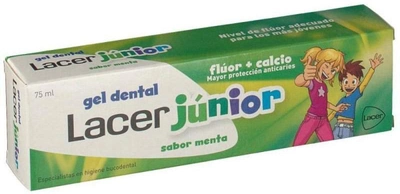Żel do zębów Lacer Junior Mint 75 ml (8470001555885)