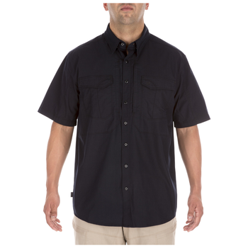 Сорочка тактична з коротким рукавом 5.11 Stryke ™ Shirt - Short Sleeve XL Dark Navy