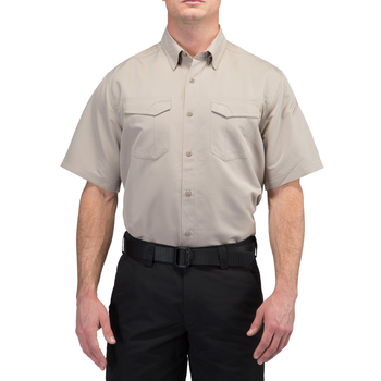 Сорочка тактична 5.11 Tactical Fast-Tac Short Sleeve Shirt 2XL Khaki